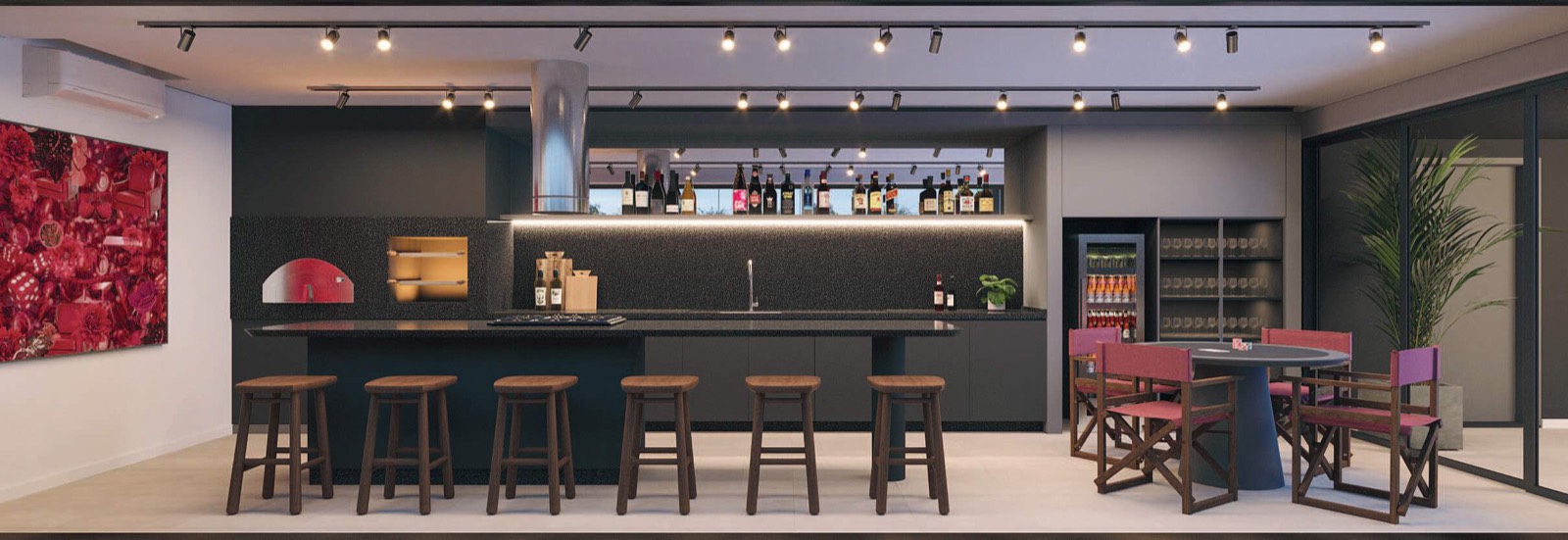 Drink bar no rooftop